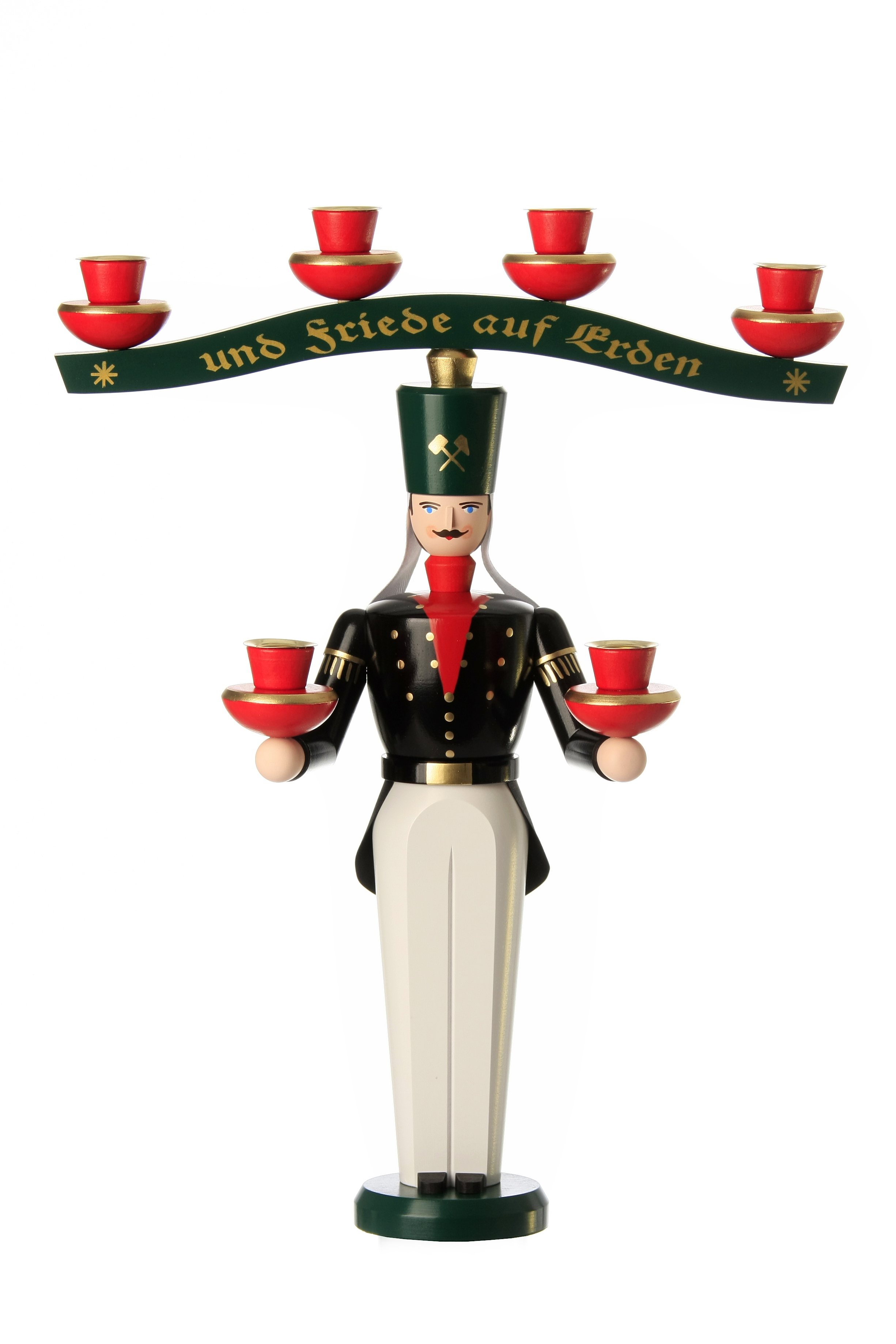 Lichterbergmann mit Joch farbig 41cm