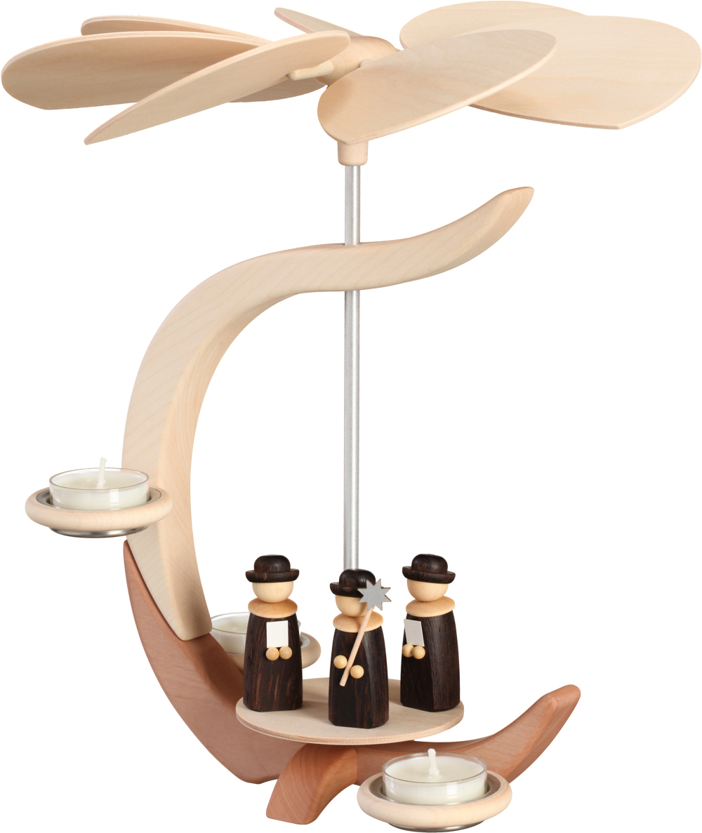 Pyramide C-Form  Weihnachtssänger 30cm