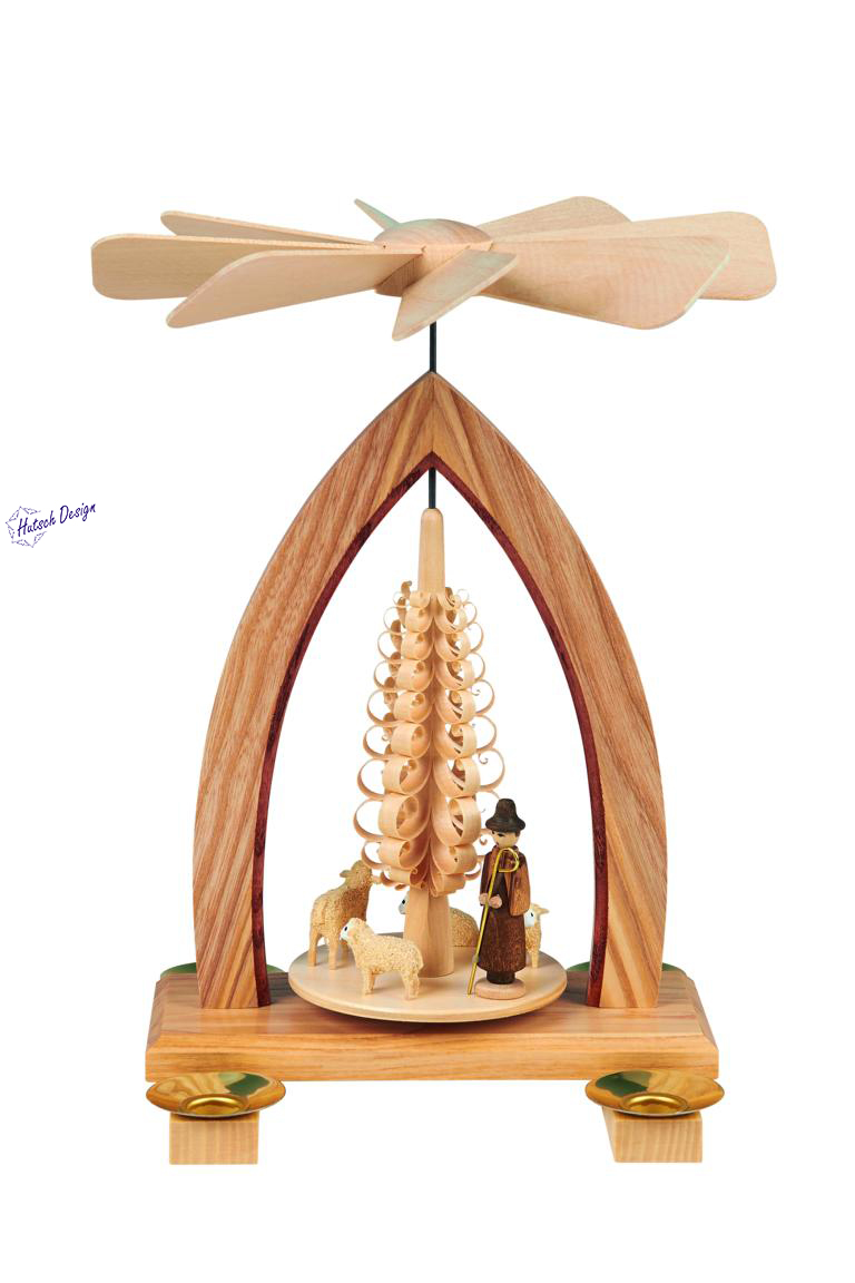 Pyramide mit Schafe 26cm Pyramide mit Schafe 26cm
