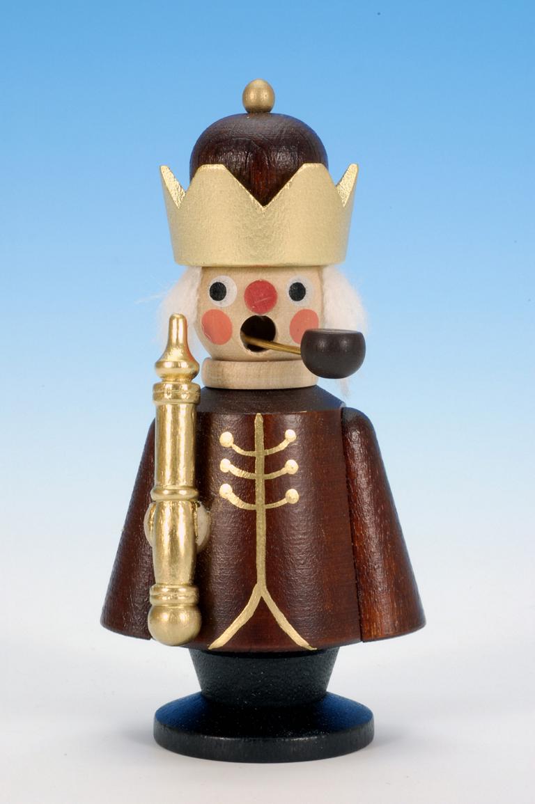 Räuchermann König natur  10,0 cm