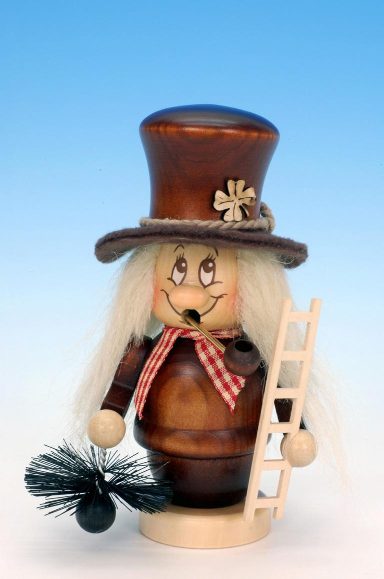 Räuchermann Miniwichtel Kaminfeger  15,0 cm